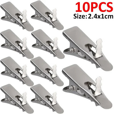 Jõulud Glitter kunstlilled Lilleline siidist võltslill klambritega jõulupuu rippuvate kaunistuste jaoks, uusaasta kingitus kodukaunistuseks