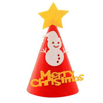Νέο Έτος Navidad Καλά Χριστούγεννα Καπέλο Καπέλο Χιονάνθρωπος ElK Καπέλα Άγιου Βασίλη για Παιδιά Παιδιά Ενήλικες Χριστουγεννιάτικη διακόσμηση