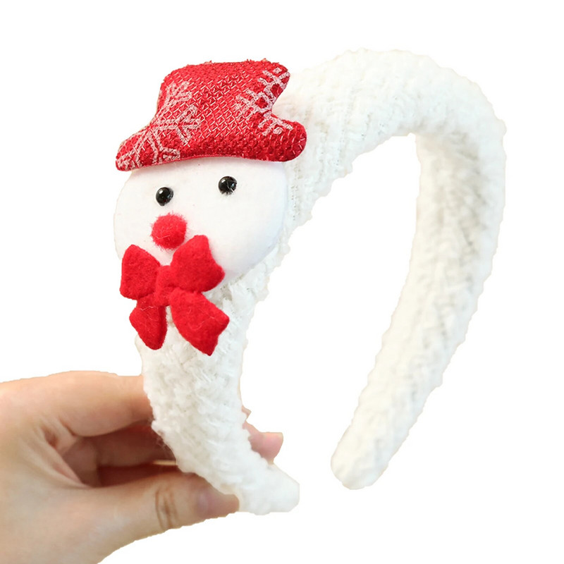 Krpa za zabavu Djeca Odrasli Božićna traka za glavu Rekviziti za fotografije Žene Djevojke Dodaci za kosu Slatka dekoracija Snjegović Festival Djeda Mraza