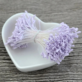 350 τμχ 5mm Mini Stamen Matte Χειροποίητα Τεχνητά Λουλούδια για Γαμήλια Διακόσμηση Σπιτιού DIY Scrapbook Cake Craft Accessories