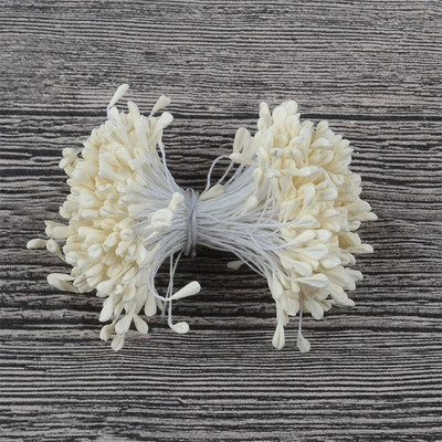 350 gab. 5 mm Mini Stamen Matte ar rokām darināti mākslīgie ziedi kāzu ballītei mājas dekorēšanai DIY albumu kūku amatniecības piederumi