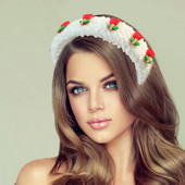 Božićna traka za glavu Djeda Božićnjaka Drvo Snjegović Umotano u tkaninu Odrasli Djeca Slatka božićna traka za kosu Dodaci za kosu Dekoracija za glavu