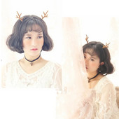 Originalni dizajn Cosplay Pops Slatka mala pokrivala za glavu s jelenjim rogovima Korejski stil Božićna traka za glavu s rogovima Kreativni pribor za zabavu