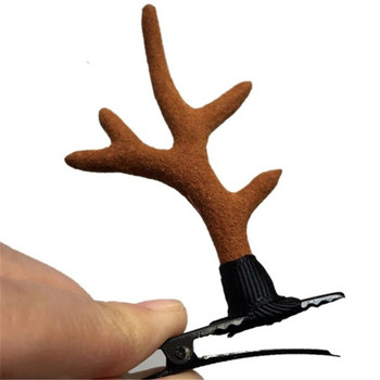 Оригинален дизайн Cosplay Pops Сладък малък еленов рог Шапки Корейски стил Коледни рога лента за глава Творчески парти консумативи