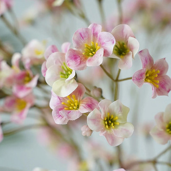 3 πιρούνια/μπουκέτο τεχνητό λουλούδι Μεταξωτό αραβοσιτέλαιο ψεύτικα λουλούδια τεχνητά φυτά διακοσμητικά λουλούδια Διακόσμηση σπιτιού Διακόσμηση γάμου