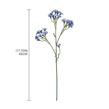 3 πιρούνια/μπουκέτο τεχνητό λουλούδι Μεταξωτό αραβοσιτέλαιο ψεύτικα λουλούδια τεχνητά φυτά διακοσμητικά λουλούδια Διακόσμηση σπιτιού Διακόσμηση γάμου