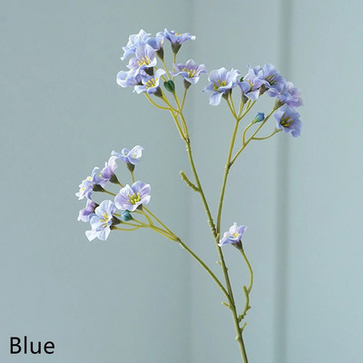 3 vilice/buket Umjetno cvijeće Svileni različak Lažno cvijeće Umjetne biljke Ukrasno cvijeće Ukrasi doma Ukrasi vjenčanja