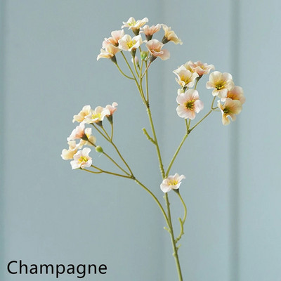 3 vilice/buket Umjetno cvijeće Svileni različak Lažno cvijeće Umjetne biljke Ukrasno cvijeće Ukrasi doma Ukrasi vjenčanja