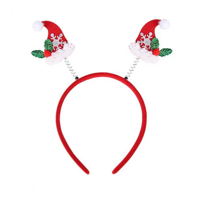 Eleganta vairāku stilu galvassegas Ziemassvētku vecīša Ziemassvētku galvassega pieaugušajiem un bērniem Ziemassvētku galvassega Ziemassvētku galvassega
