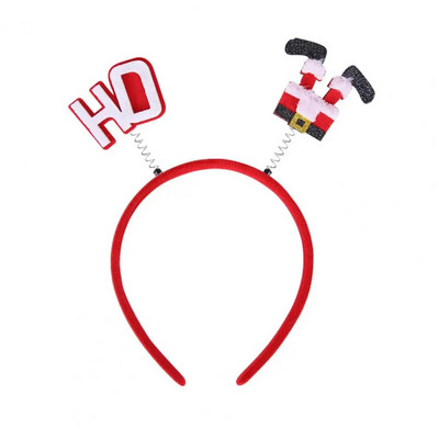 Eleganta vairāku stilu galvassegas Ziemassvētku vecīša Ziemassvētku galvassega pieaugušajiem un bērniem Ziemassvētku galvassega Ziemassvētku galvassega