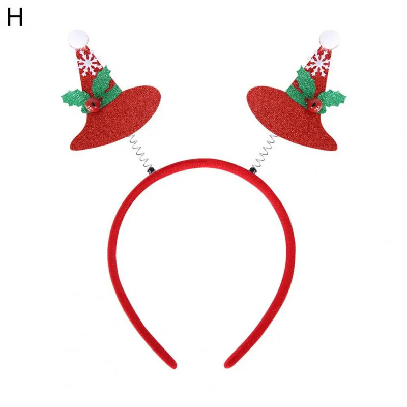 Eleganta vairāku stilu galvassegas Ziemassvētku vecīša Ziemassvētku galvassega pieaugušajiem un bērniem Ziemassvētku galvassega Ziemassvētku galvassega