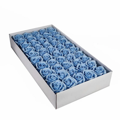 50db Átmérő 4,5cm Olcsó Szappan Rózsa Fej szépség Esküvői Valentin napi ajándék esküvői csokor Lakásdekoráció Kézi Virág Művészet