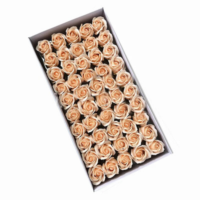 50db Átmérő 4,5cm Olcsó Szappan Rózsa Fej szépség Esküvői Valentin napi ajándék esküvői csokor Lakásdekoráció Kézi Virág Művészet