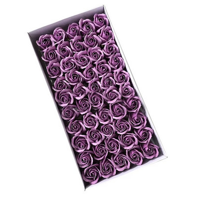 50db Átmérő 4,5cm Olcsó Szappan Rózsa Fej szépség Esküvői Valentin napi ajándék esküvői csokor Lakásdekoráció Kézi Virág Művészet