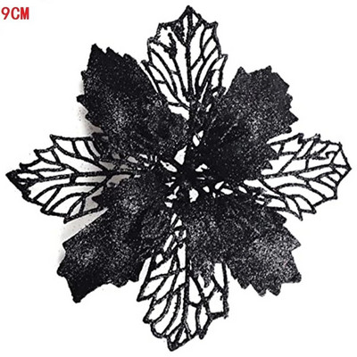 1/5/10 vnt Blizgančios dirbtinės gėlės Linksmų Kalėdų papuošalai Kalėdų eglutės papuošimai namams Naujųjų metų vestuvių vakarėlio dekoras