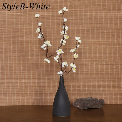 Umjetna grana cvijeta magnolije za uređenje doma u dnevnoj sobi Lažna svilena biljka cvijeća Simulacija cvjetnog buketa za svadbe