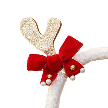 Reindeer Antlers Headband Elastic Christmas Cosplay Hair Band Hair Hoop Headpiece για πάρτι αξεσουάρ μαλλιών