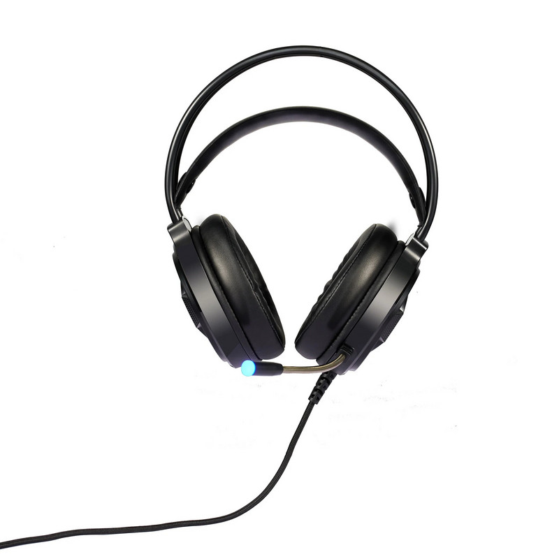 DeyHua RGB slušalica Gaming Player PC PS4 s HD fleksibilnim mikrofonom 3,5 mm slušalica Prikladna za Xbox PS5 Switch računalno igranje