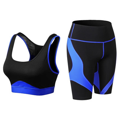 odjeća za fitness žene Sportsko odijelo Seksi sportski grudnjak i uske kratke hlače Set za jogu Odijela za teretanu Ženska sportska odjeća Odjeća za vježbanje Žene