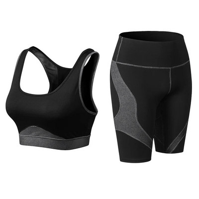 odjeća za fitness žene Sportsko odijelo Seksi sportski grudnjak i uske kratke hlače Set za jogu Odijela za teretanu Ženska sportska odjeća Odjeća za vježbanje Žene