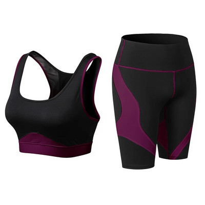odjeća za fitness žene Sportsko odijelo Seksi sportski grudnjak i uske kratke hlače Set za jogu Odijela za teretanu Ženska sportska odjeća Odjeća za vježbanje Žene