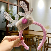 Ziemassvētku galvassega matu lente pieaugušajiem Raga galvas saite meitenei svētku kleita matu lente bērniem dāvana Ziemassvētku cepure