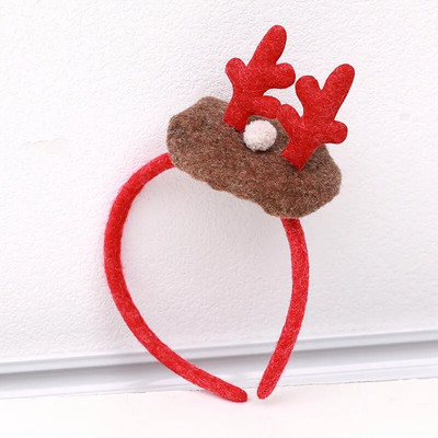 Ziemassvētku galvassega matu lente pieaugušajiem Raga galvas saite meitenei svētku kleita matu lente bērniem dāvana Ziemassvētku cepure