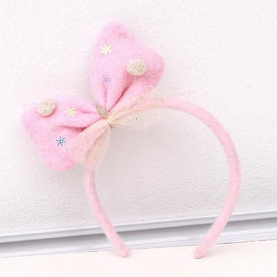 Ziemassvētku galvassega matu lente pieaugušajiem Raga galvas saite meitenei svētku kleita matu lente bērniem dāvana Ziemassvētku cepure