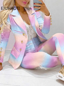 Novo ležerno modno žensko odijelo sa jaknom i hlačama za 2023. Ženska odijela Odijelo s hlačama Žensko proljeće ljeto, elegantni kompleti hlača