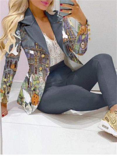 Novo ležerno modno žensko odijelo sa jaknom i hlačama za 2023. Ženska odijela Odijelo s hlačama Žensko proljeće ljeto, elegantni kompleti hlača