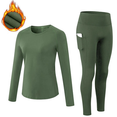 Bezšuvju sporta zāles komplekti Fitnesa sporta kostīmi Sieviešu apģērbi Augsta vidukļa zābaci legingi Sporta krūšturis skriešanas sporta apģērbs jogas komplekts