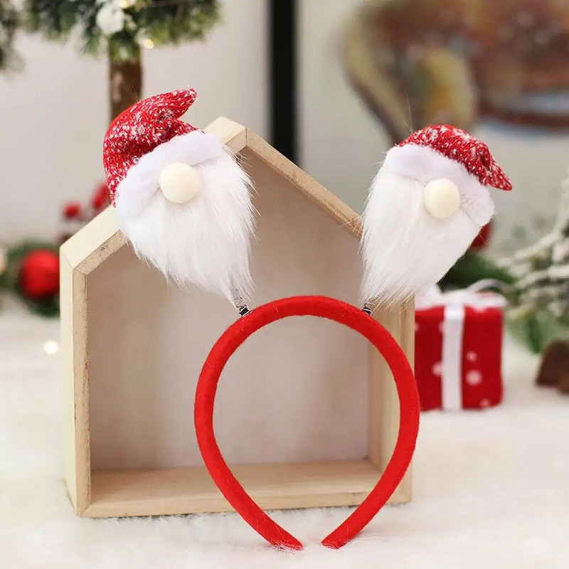 Subtilus kostiuminis galvos apdangalas pavasario dizaino daugkartinio naudojimo vaikams kalėdinė galvos juosta Kalėdinė galvos juosta vakarėliui