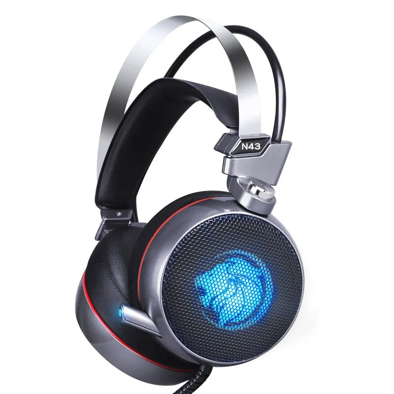 Gaming slušalice Zop N43 Gaming slušalice s mikrofonom 7.1 Surround Vibration Deep Bass za PC Računalo PS4 Headset Gamer
