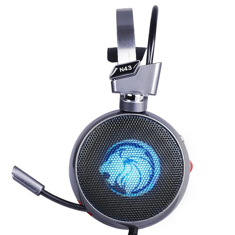 Gaming slušalice Zop N43 Gaming slušalice s mikrofonom 7.1 Surround Vibration Deep Bass za PC Računalo PS4 Headset Gamer