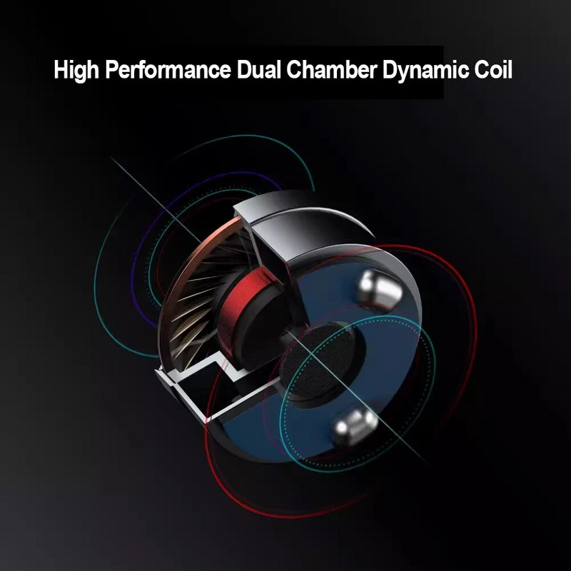 SIMGOT EW100 이어폰 유선이어폰 인이어 In-earHiFi žičane slušalice s dvostrukim magnetskim krugom s dvostrukom šupljinom za računalne igre glazbeni čep za uši