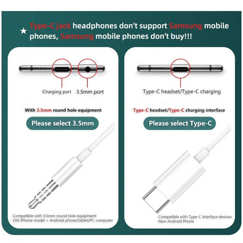 Falcon L Jack Magnetic Suction Žičane slušalice za igranje HiFi Bass Stereo 3,5 mm Type-C Glazbene slušalice Za telefon Računalo Mikrofonske slušalice