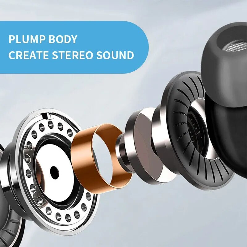 Laidinės ausinės su mikrofonu Black Macaron Inear Gaming Mobilusis Telefonas Kompiuteris Tiesioginis įrašymas 3.5 sąsajos ausinės