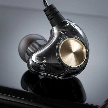 Κινητό τηλέφωνο Android DrivebyWire Headset Metal Heavy Bass Ακουστικά υπολογιστή υπολογιστή Ακουστικά InEar Sports Headset