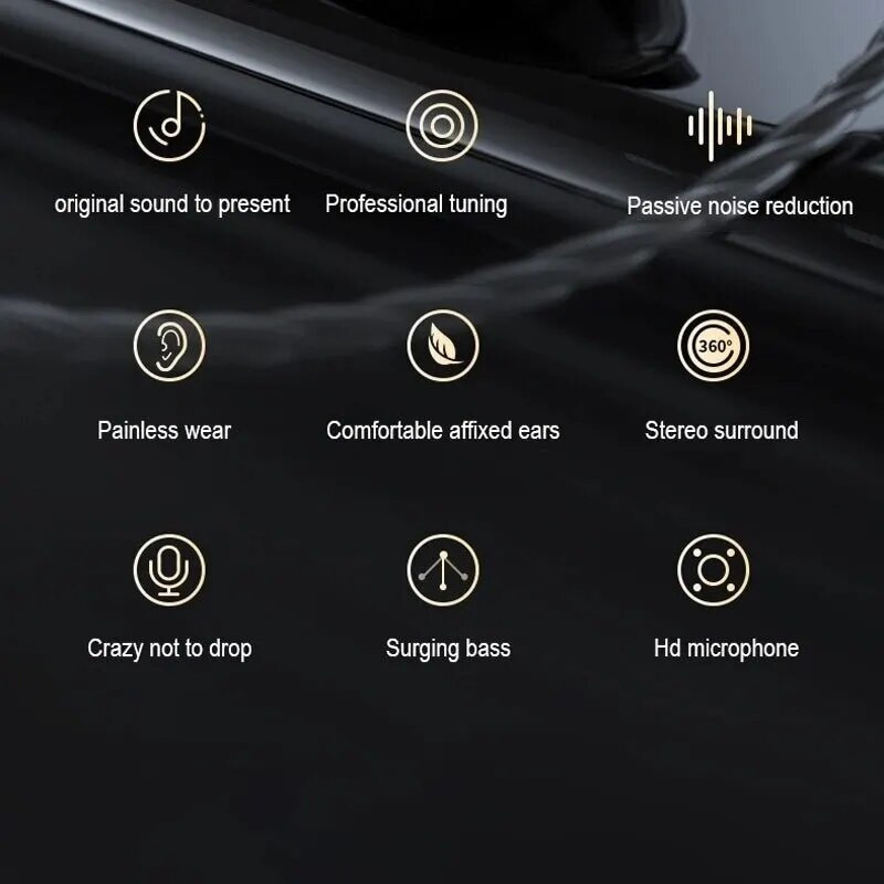 Android Mobilni telefon DrivebyWire Slušalice Metal Heavy Bass Računalo PC Slušalice Inear Sportske slušalice