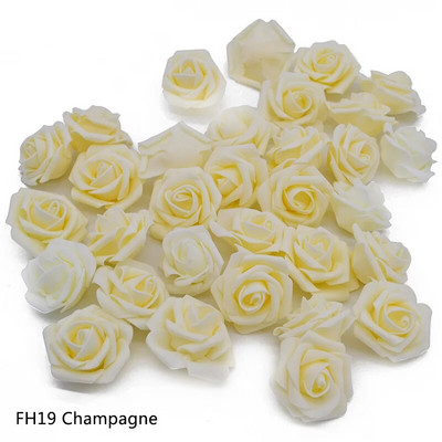 Jeftini buket ruža od višebojne pjene od 20 komada, umjetni buket ruža, ručno rađena svadbena dekoracija doma, spomenar za svečane zabave