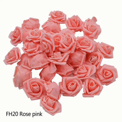 Jeftini buket ruža od višebojne pjene od 20 komada, umjetni buket ruža, ručno rađena svadbena dekoracija doma, spomenar za svečane zabave