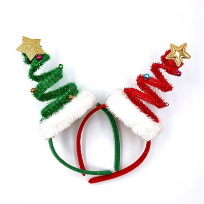 Ανοιξιάτικο χριστουγεννιάτικο δέντρο Παιδική χριστουγεννιάτικη στεφάνη μαλλιών 2024 Noel Supplies Χριστουγεννιάτικο λούνα παρκ ντεκόρ Παιδική μπομπονιέρα