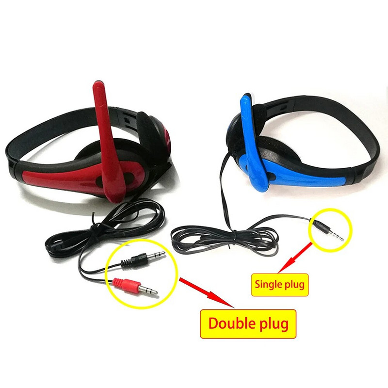 Uz galvas ar mikrofona austiņām Stereo Stereo austiņas Vadu režīms datorspēļu austiņām