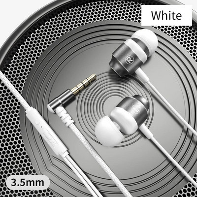 Magnētiskās sūkšanas vadu spēļu austiņas HiFi Bass Stereo L ligzda 3,5 mm Type-C Austiņas Mūzikas austiņas Tālrunim Datora mikrofona austiņas