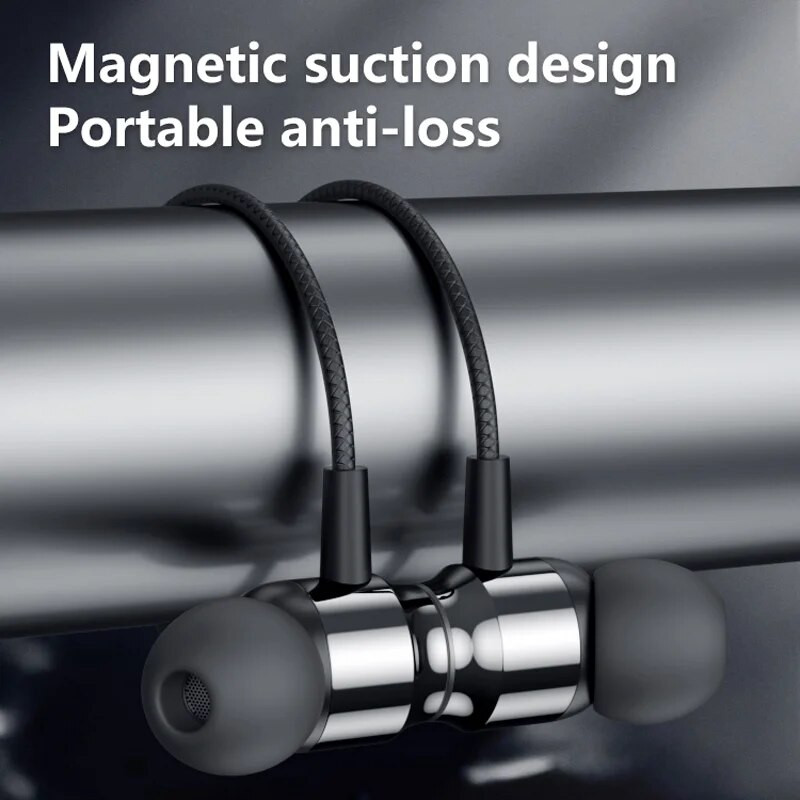 Magnētiskās sūkšanas vadu spēļu austiņas HiFi Bass Stereo L ligzda 3,5 mm Type-C Austiņas Mūzikas austiņas Tālrunim Datora mikrofona austiņas