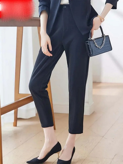 Yitimucengi elegantsed kaheosalised komplektid naiste 2023. aasta kostüümid, ühe nupuvajutusega, šikk bleiser, vabaaja pükskostüümid