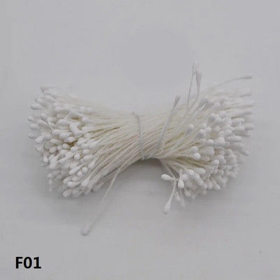 400/800/4000 buc 1,5 mm mini perle flori stamine pistil capete duble nunta decorațiuni pentru casă bricolaj artizanat album de album flori false