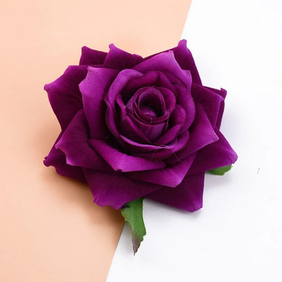10Pcs 10CM Roses Head Wedding Decorative Biljke Zidni Diy Božićni ukrasi za dom Nevjesta Broš Umjetno cvijeće Jeftino