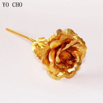 Igavese roosi värvilised galaktika kunstlilled, 24K kuldsed fooliumililled, armastuse aluskarbik sõbrapäeva kingituseks