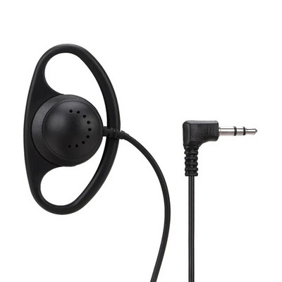 D-alakú, puha fülre akasztós fejhallgató, 3,5 mm-es dugó, kétcsatornás, egyoldalas fejhallgató notebook számítógéphez Skype Voip Icq tartozékok